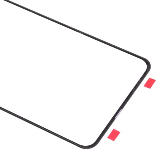 Frontbildschirm Samsung Galaxy A21S Glaslinse außen mit Klebstoff OCA (Transparent)