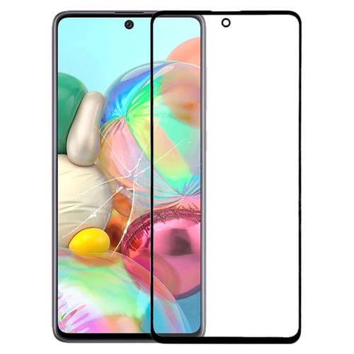 Ecrã Lente Vidro Exterior com Adesivo OCA Samsung Galaxy A71