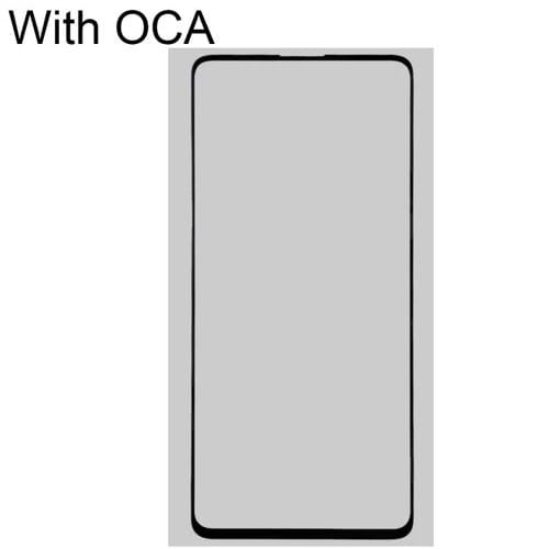 Ecrã Frontal Samsung Galaxy A72 Lente de Vidro Exterior com Adesivo OCA (Transparente)