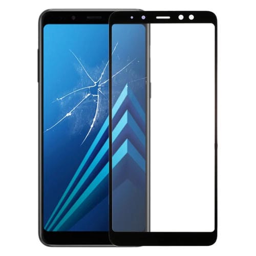 Frontbildschirm Samsung Galaxy A8 Außenglaslinse mit transparentem OCA-Klebstoff
