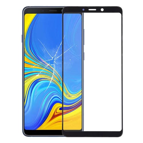 Obiettivo in vetro Samsung Galaxy A9 A920 A9S Schermo frontale con adesivo OCA trasparente