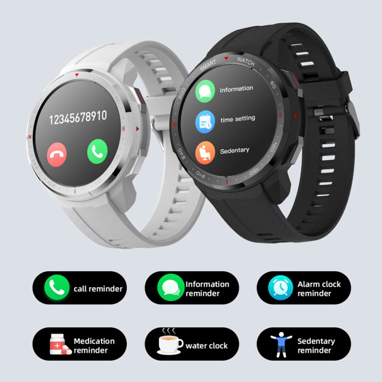 Reloj Inteligente Mt12 Pantalla TFT 1.28 Pulgadas Bluetooth Call 8G Memory (Negro)
