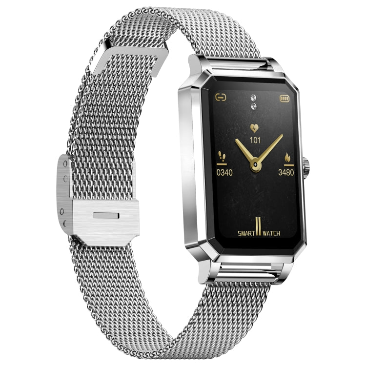 Smart Watch Nx2 1.13 Pulgadas Pantalla Color Recordatorio Fisiológico Frecuencia Cardíaca (Plata)