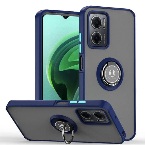 Para Xiaomi Redmi Note 11E Q Shadow 1 Series TPU y PC Phone Case (Royal Blue)