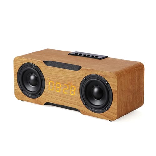 Despertador multifuncional M8C altavoz Bluetooth (Amarillo)