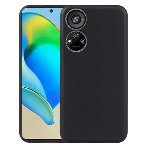 Para la caja del teléfono ZTE Axon 40 SE TPU (negro)