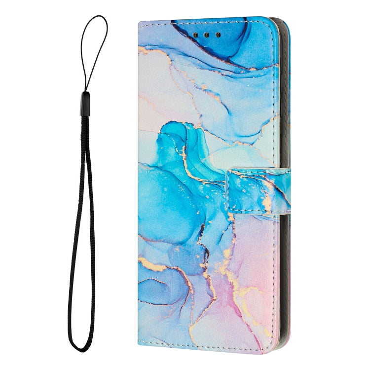 Caja de Teléfono de Cuero para Infinix Note 12 G96 con Patrón de Mármol Pintado (Rosa Verde)