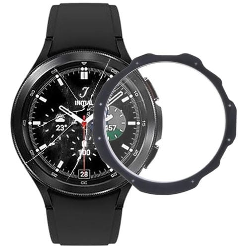 Ecrã Frontal Samsung Galaxy Watch 4 Classic 42mm SM-R880 Lente de Vidro (Preto)