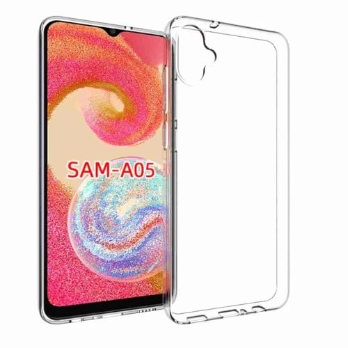 Funda de Teléfono TPU Samsung Galaxy A05 Textura Impermeable (Transparente)