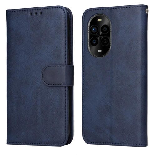 Funda de Piel con Tapa para Huawei Nova 13 Pro (Azul) Textura Becerro