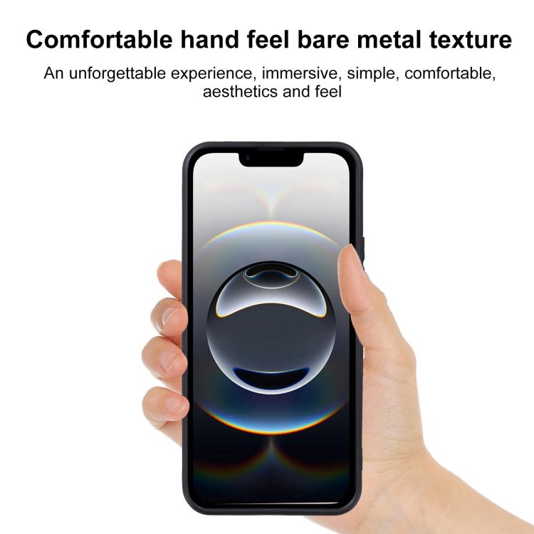 Funda TPU para iPhone 16E Protección Negra