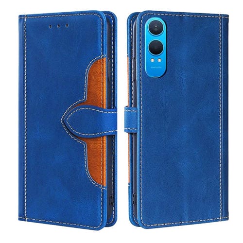 Funda de Cuero OnePlus Nord Ce 4 Lite 5G con Hebilla Magnética y Tacto Suave (Azul)