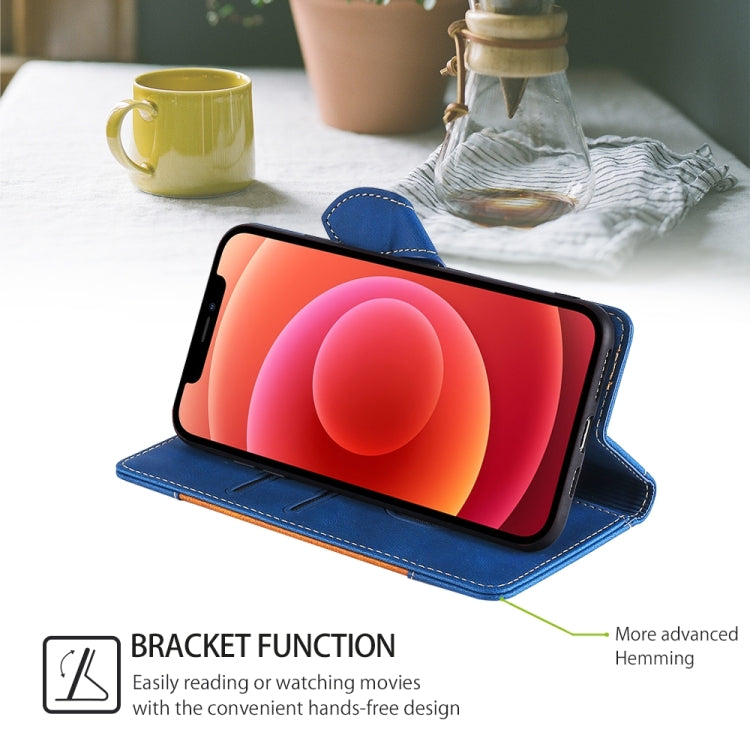 Funda de Cuero OnePlus Nord Ce 4 Lite 5G con Hebilla Magnética y Tacto Suave (Azul)