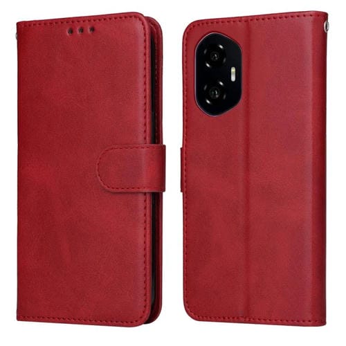 Funda Piel Sintética Textura Becerro para Honor 300 (Roja)