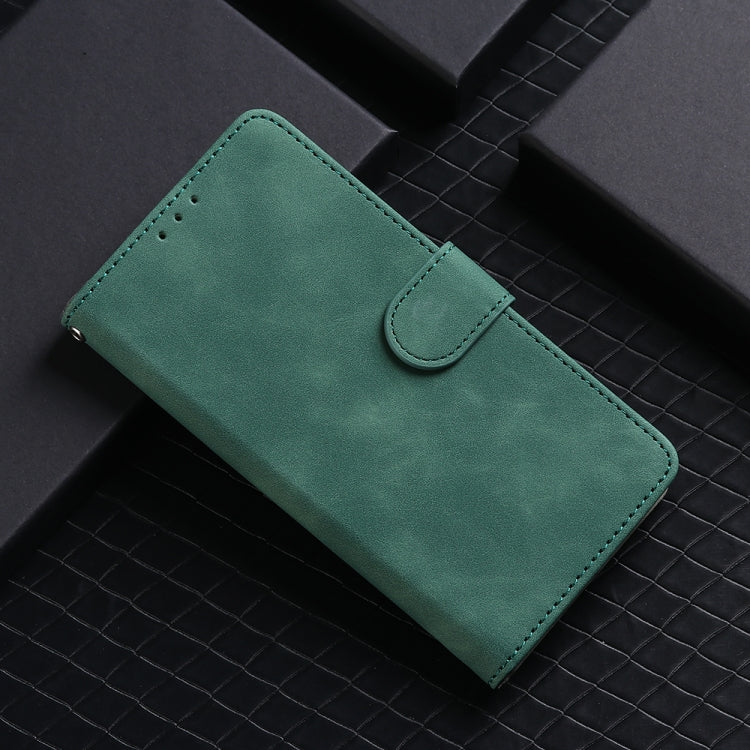 Funda de Cuero con Tapa Magnética para Sharp Aquos Sense9 (Verde)