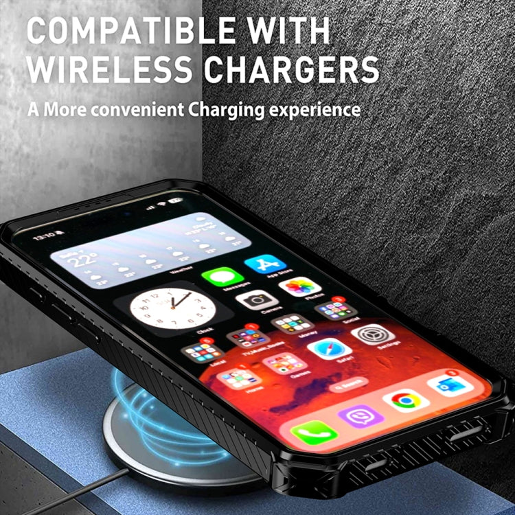 Funda para Teléfono iPhone 16 Pro Armor Series con Soporte (Morado Claro)