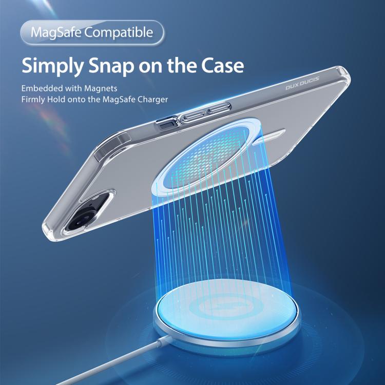 Funda TPU Magsafe Dux Ducis Clin Mag para iPhone 16E (Transparente)