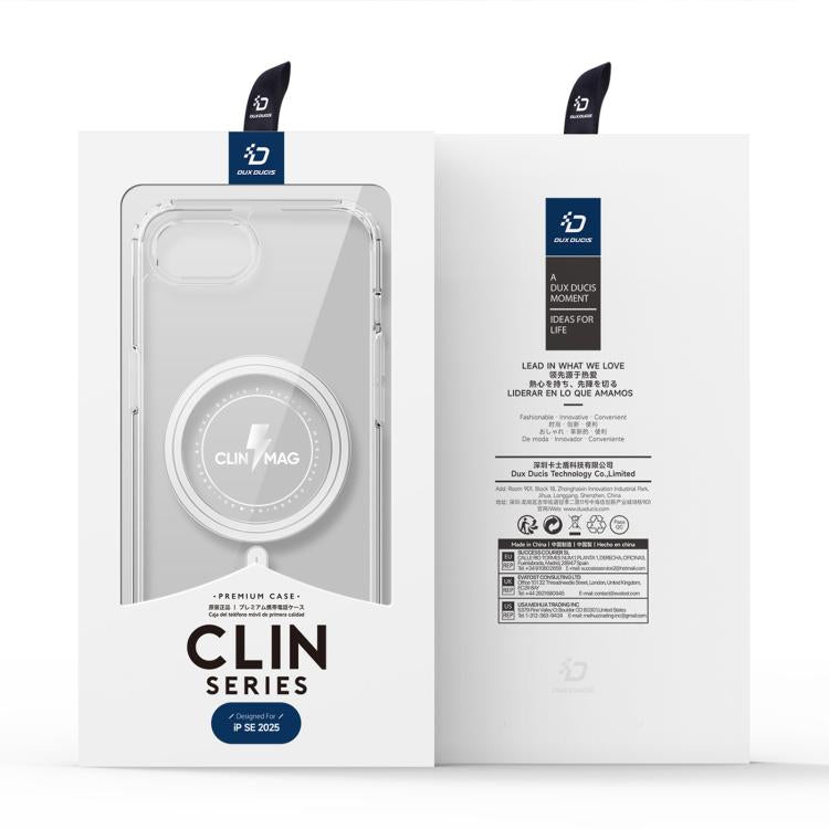 Funda TPU Magsafe Dux Ducis Clin Mag para iPhone 16E (Transparente)