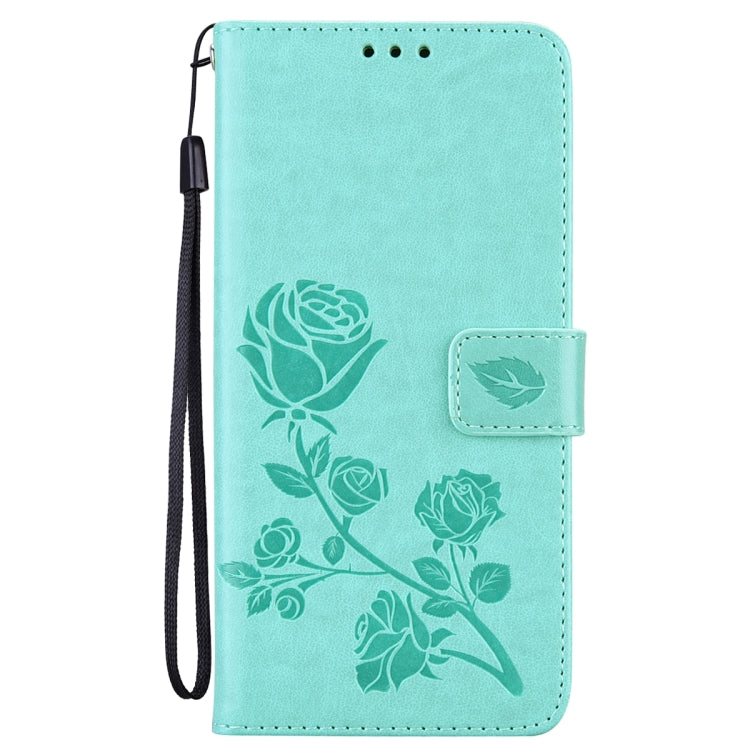 Funda para Teléfono Samsung Galaxy M34 5G Cuero PU con Tapa En Relieve (Verde)