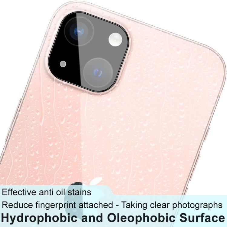 Película de Lente de Vidrio Integrada Imak para iPhone 15/15 Plus Alta Definición (Negra) - MOVILSTORE