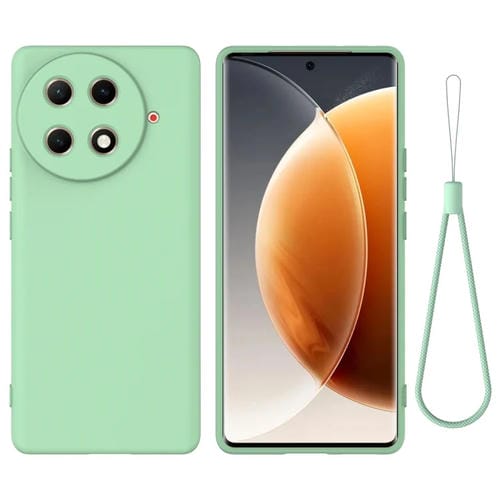 Funda de Silicona Líquida para Tecno Camon 30S 30S Pro a Prueba de Golpes (Verde)