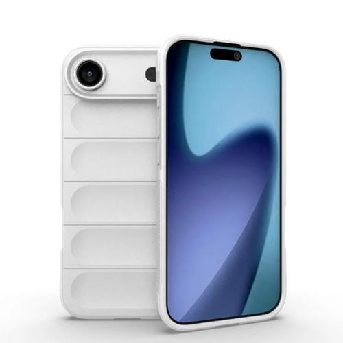 Funda de TPU + franela Magic Shield para iPhone 17 Air (blanca)