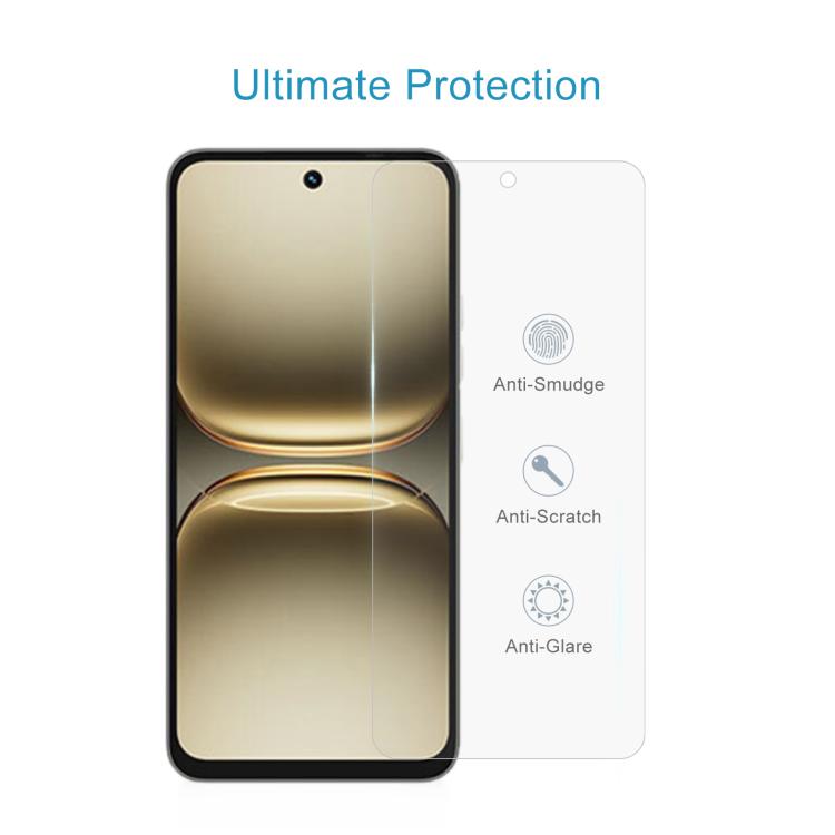 Para Tecno Pop 10 10 piezas 0,26 mm 9H 2.5D Película de vidrio templado