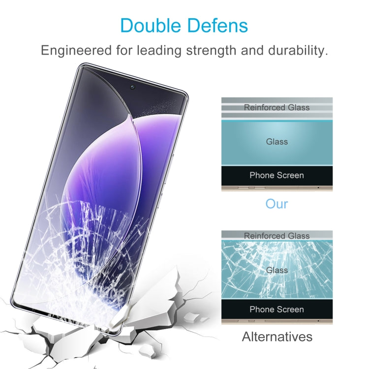 Película de Vidrio Templado 9H 2.5D 0,26mm para Tecno Camon 30S 50 Unidades