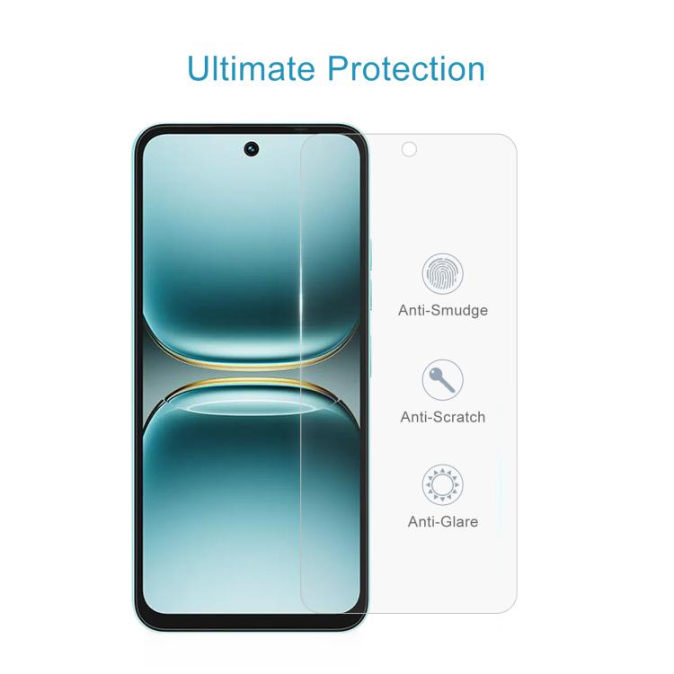 Película de vidrio templado 9H 2.5D de 0,26 mm para Tecno Spark Go 2 4G (50 unidades)