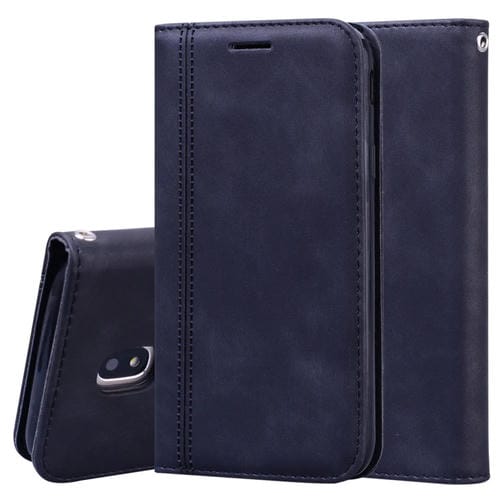 Estuche para Samsung Galaxy J5 / J530 (Eu) Cuero PU Tapa Horizontal Magnética Soporte Ranura Tarjeta Cordón