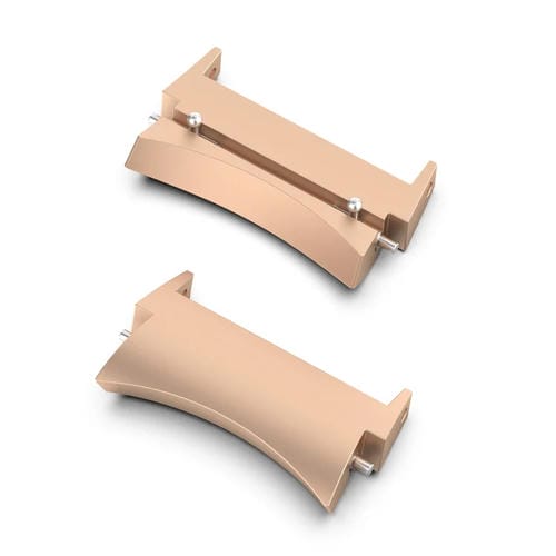 Conector de Banda Samsung Galaxy Watch 6/6 Classic de Aço Inoxidável (Ouro Rosa)