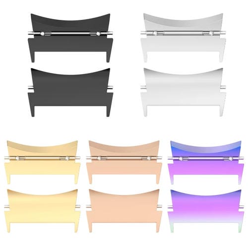 Conector de Banda de Aço Inoxidável Samsung Galaxy Watch 6/6 Classic (Prateado)