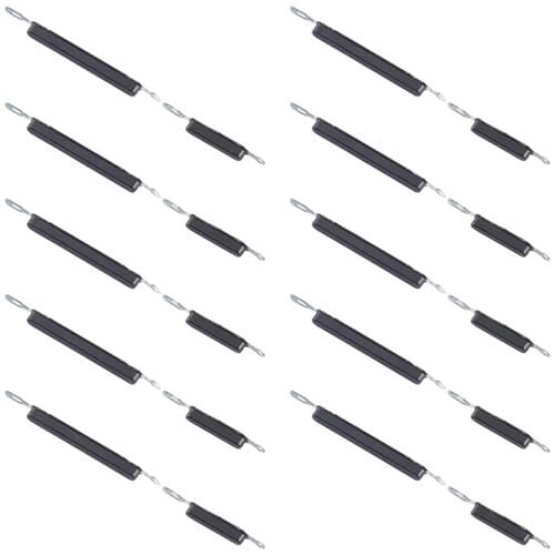 Botón de Encendido y Volumen Samsung Galaxy M01s SM-M01 (10 Piezas) (Negro)