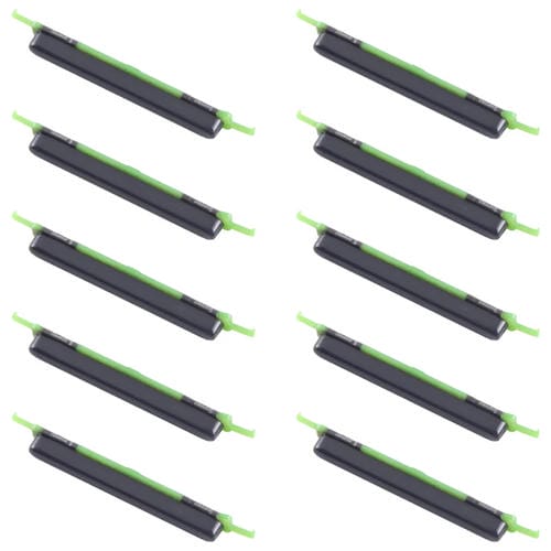 Pulsanti di accensione e volume Samsung Galaxy A23 SM-A235 (10 pezzi) (Nero)