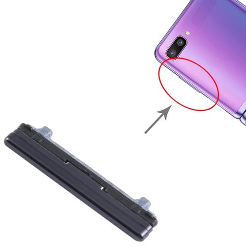 Boutons d'alimentation et de volume Samsung Galaxy Z Flip SM-F700 (10 pièces) (Noir)
