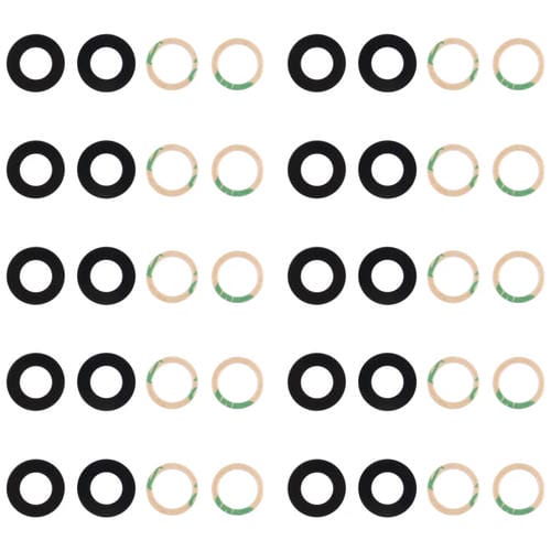 Lote de 10 Lentes de Cámara Trasera Samsung Galaxy A04 SM-A045F