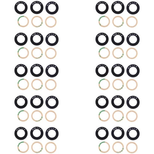 Obiettivo della fotocamera posteriore Samsung Galaxy A14 5G SM-A146B (10 pezzi)