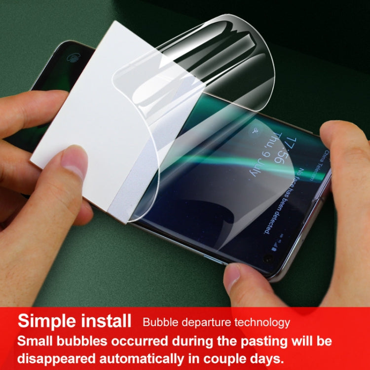 Protector de Pantalla + Imak + iPhone 15 + Película de Hidrogel + Completa Curvada + 2PCs - MOVILSTORE