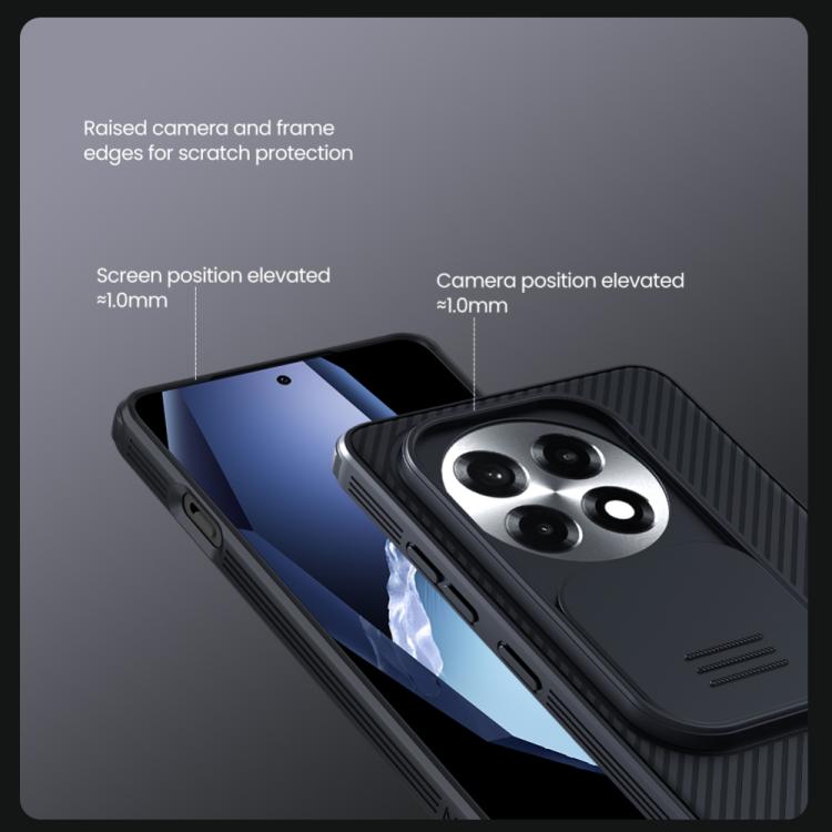 Funda para Teléfono Nillkin Camshield Pro para OnePlus Ace 5/5 Pro/13R (Azul)