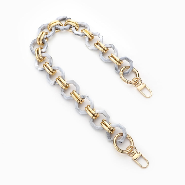 Cordón para Teléfono L201-Xs Cadena Gruesa Resina Hebilla Octogonal Espaciador (120cm)