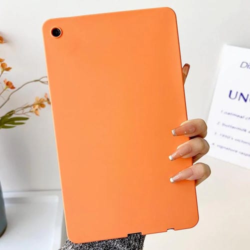 Funda TPU para Tablet Samsung Galaxy Tab A9+ 2023 X210 con Aceite en Aerosol (Naranja)