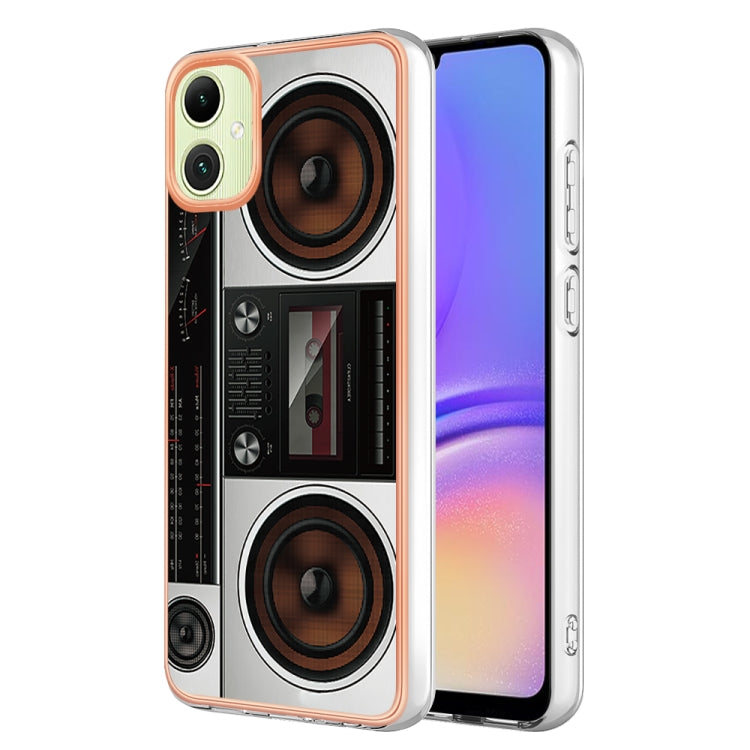 Caja de Teléfono Samsung Galaxy A05 Imd Doble Cara Mármol Galvanizado (Radio Retro)