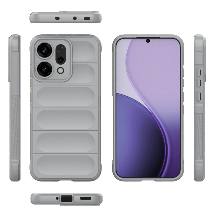 Funda de TPU + franela Magic Shield para Huawei nova 14 5G (gris)