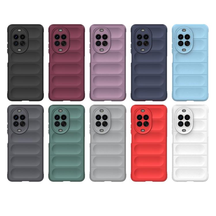 Funda de TPU + franela Magic Shield para Huawei nova 14 Pro 5G (verde oscuro)