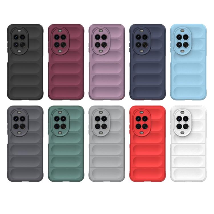 Funda de TPU + franela para Huawei nova 14 Ultra Magic Shield (gris)