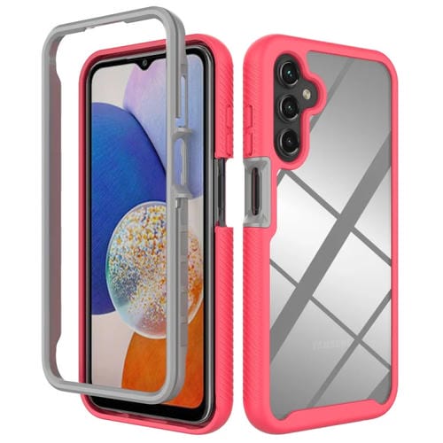 Funda para Teléfono Samsung Galaxy A15 5G PC TPU a Prueba de Golpes (Rosa)