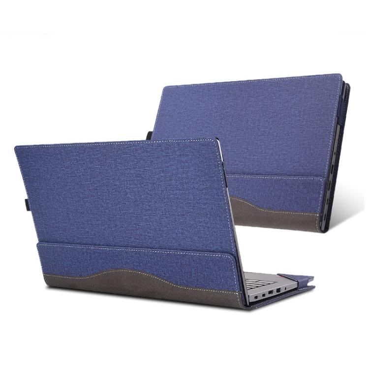 Funda Protectora de Cuero para Portátil Lenovo Yoga 7 16Iap7/16Iah7 a Prueba de Golpes (Azul Oscuro)