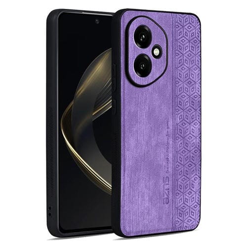 Funda para teléfono Honor 400 Global de 156,5 mm con relieve 3D AZNS (morado)