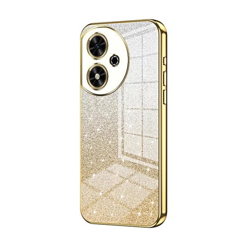 Estuche para Honor Play 50 Galvanizado con Polvo de Brillo Degradado (Dorado)