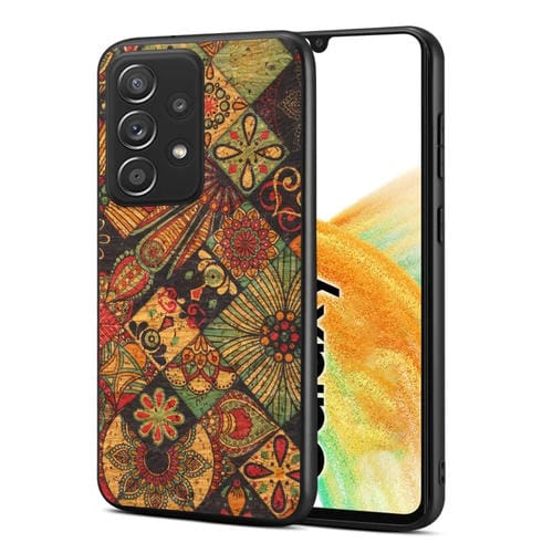 Funda para Teléfono Samsung Galaxy A33 5G TPU Four Seasons Flower Language Series (Amarillo Otoño)